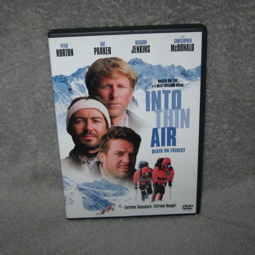 DVD - Into Thin Air Death on Everest 2023A.25 Peter Horton Nat Parker